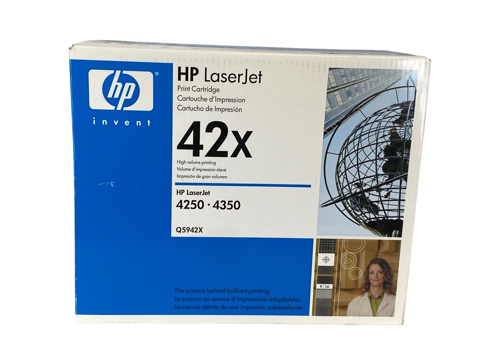 Genuine OEM HP 42X Q5942X Black Toner Cartridge LaserJet 4250 4350 New