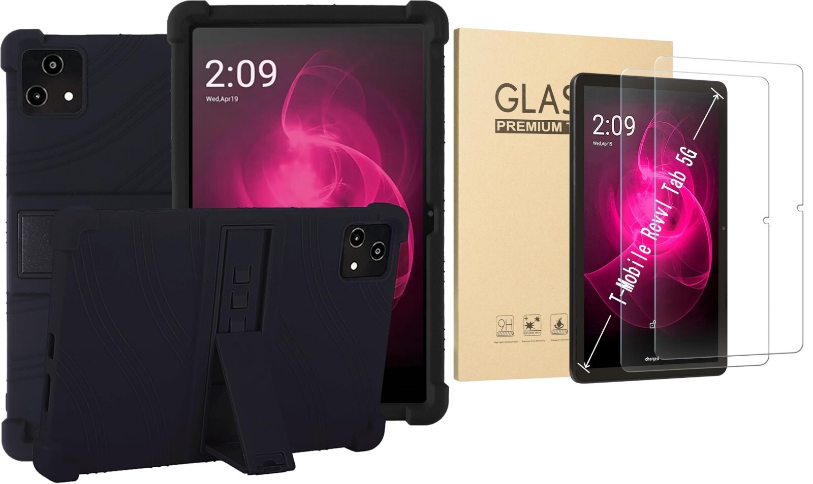 For T-Mobile Revvl Tab 5G Tablet Case 10.36" 2023 Kid Protective Cover Kickstand
