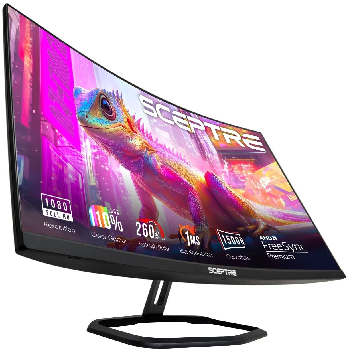 Sceptre Prime Curved 32 inch Gaming Monitor 1080p DisplayPort up to 260Hz 150...