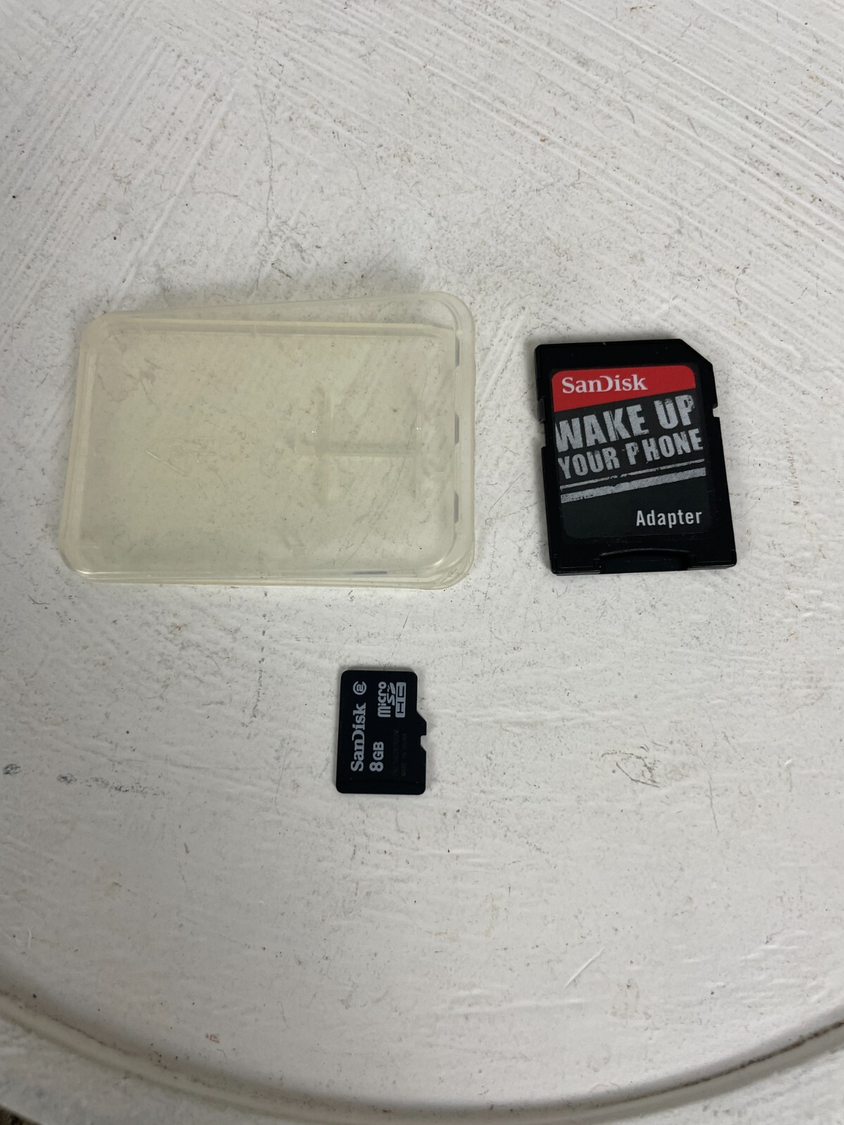 SanDisk Wake Up Your Power Adapter & 8GB MicroSD
