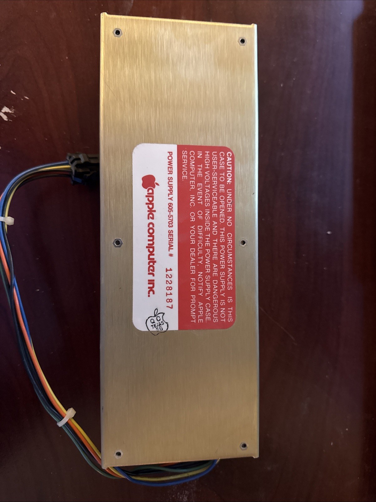Apple II Plus IIe Power Supply Astec PSU 605-5703 Tested Working