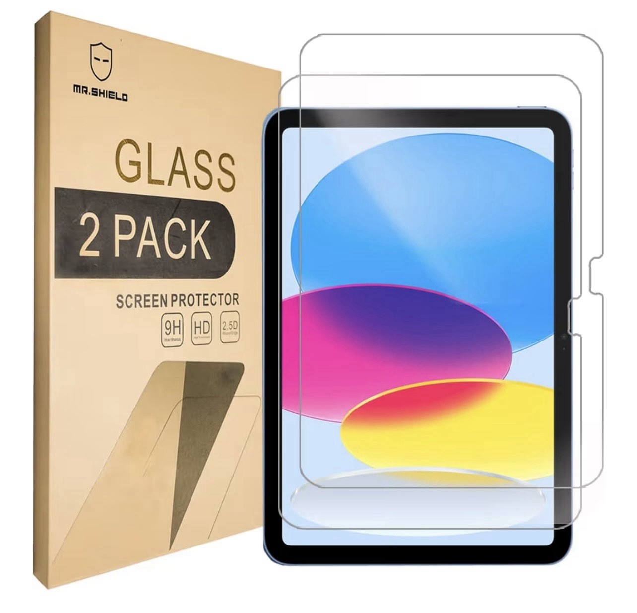 Mr Shield iPad 10th Generation 2 Pack Screen Protector