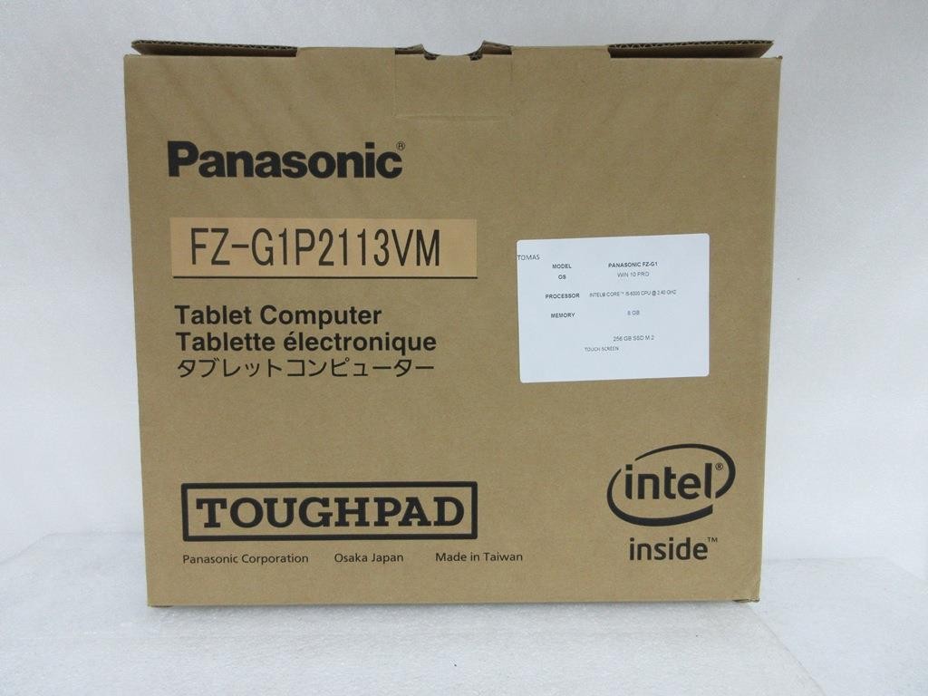 New Panasonic Toughpad FZ-G1 10.1" i5-6300 2.40GHz 8GB 256GB SSD M.2 Win 10 Pro
