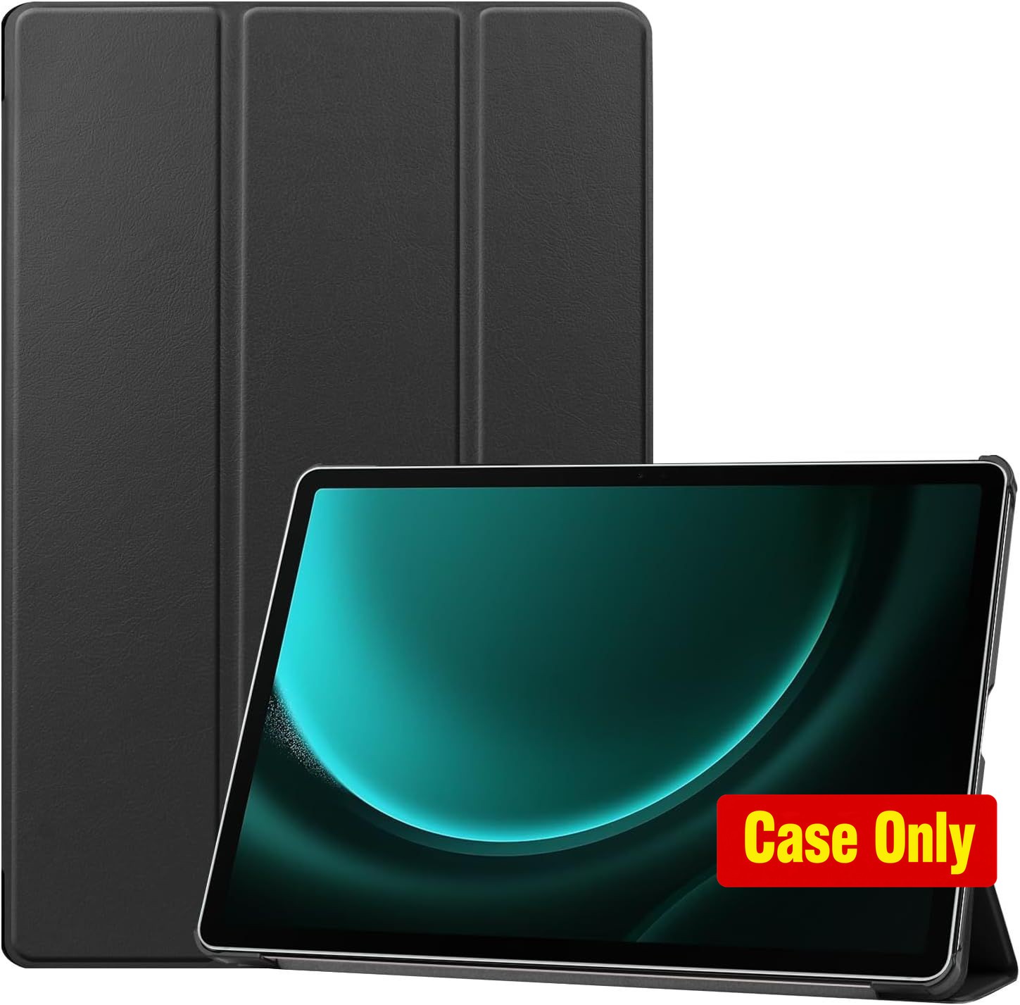 Lightweight Trifold Stand Case for Samsung Galaxy Tab S10+ (2024) 12.4-Inch,