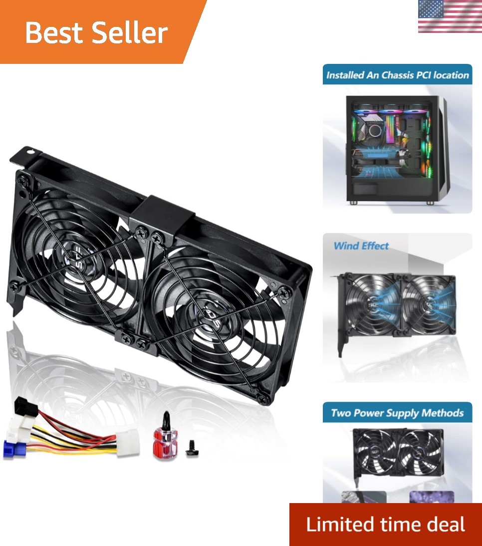 Dual 92mm Graphic Card Fans, Graphics Card Cooler, Video Card VGA Cooler, PCI...