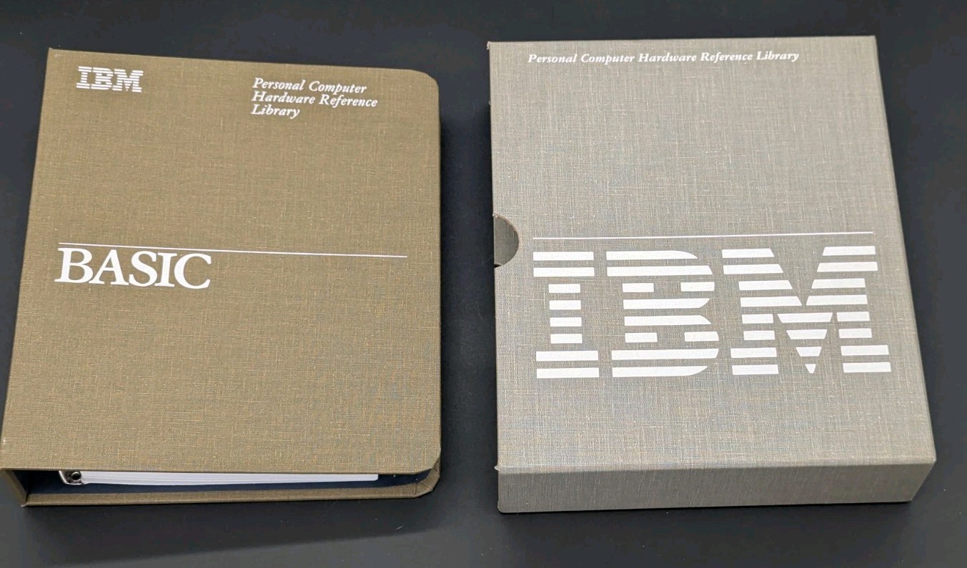 Vintage IBM Basic Personal Computer Hardware Reference Library 