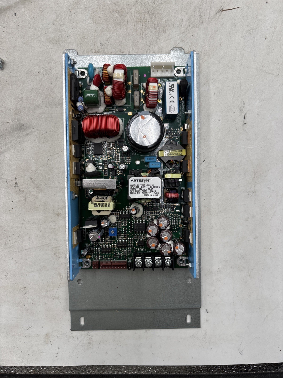 Stratasys Dimension 1200es Fortus 250mc 24v power supply Artesyn Nlp250r-96s24j