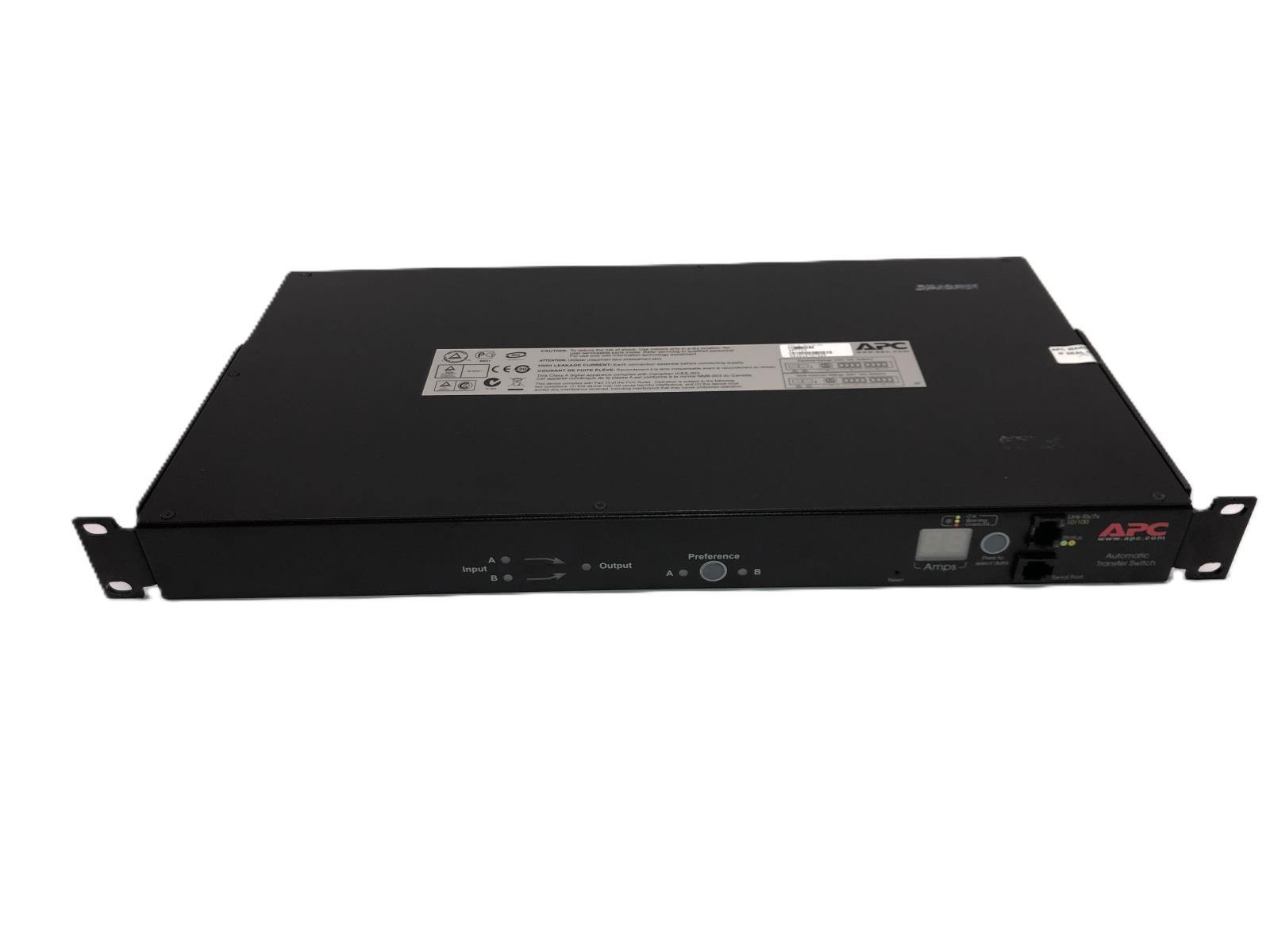 APC AP7723 AT Switch - 20A/208V, 16A/230V, C20 IN, (8) C13 (1) C19 Out - VGC