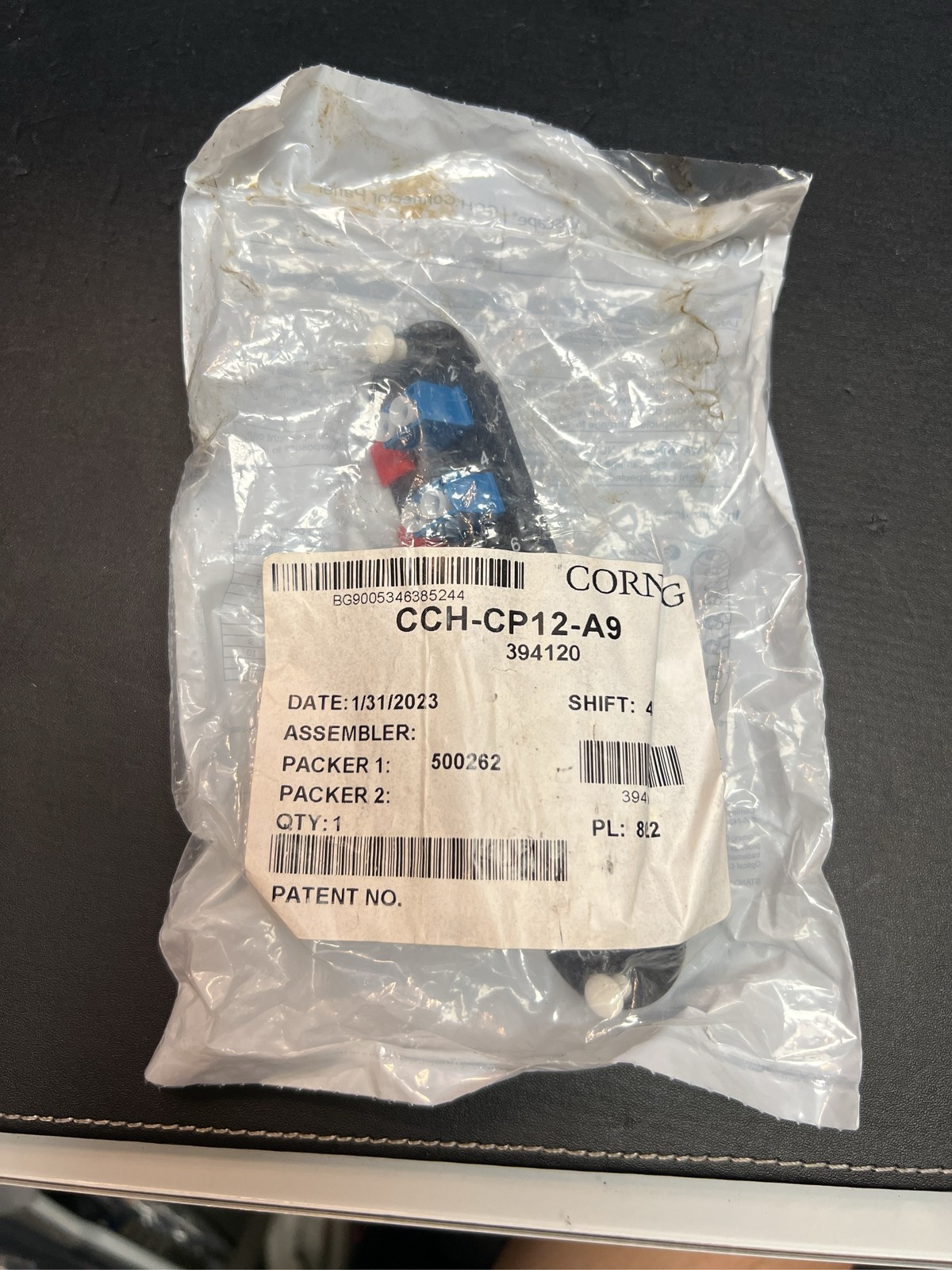 Corning CCH-CP12-A9 Fiber Optic Adapter Panel 6 LC Duplex 12 Fiber