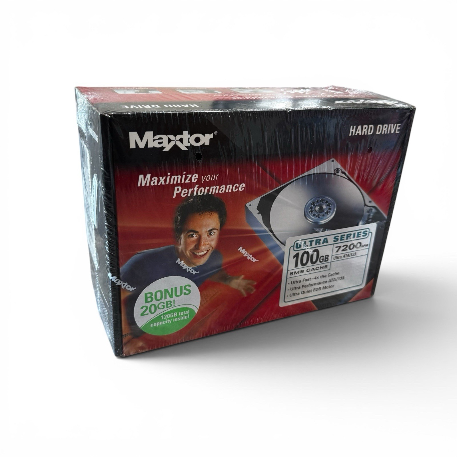 Maxtor Hard Drive Ultra Series 100 Gigabytes 7200 RPM 8MB Cache NEW