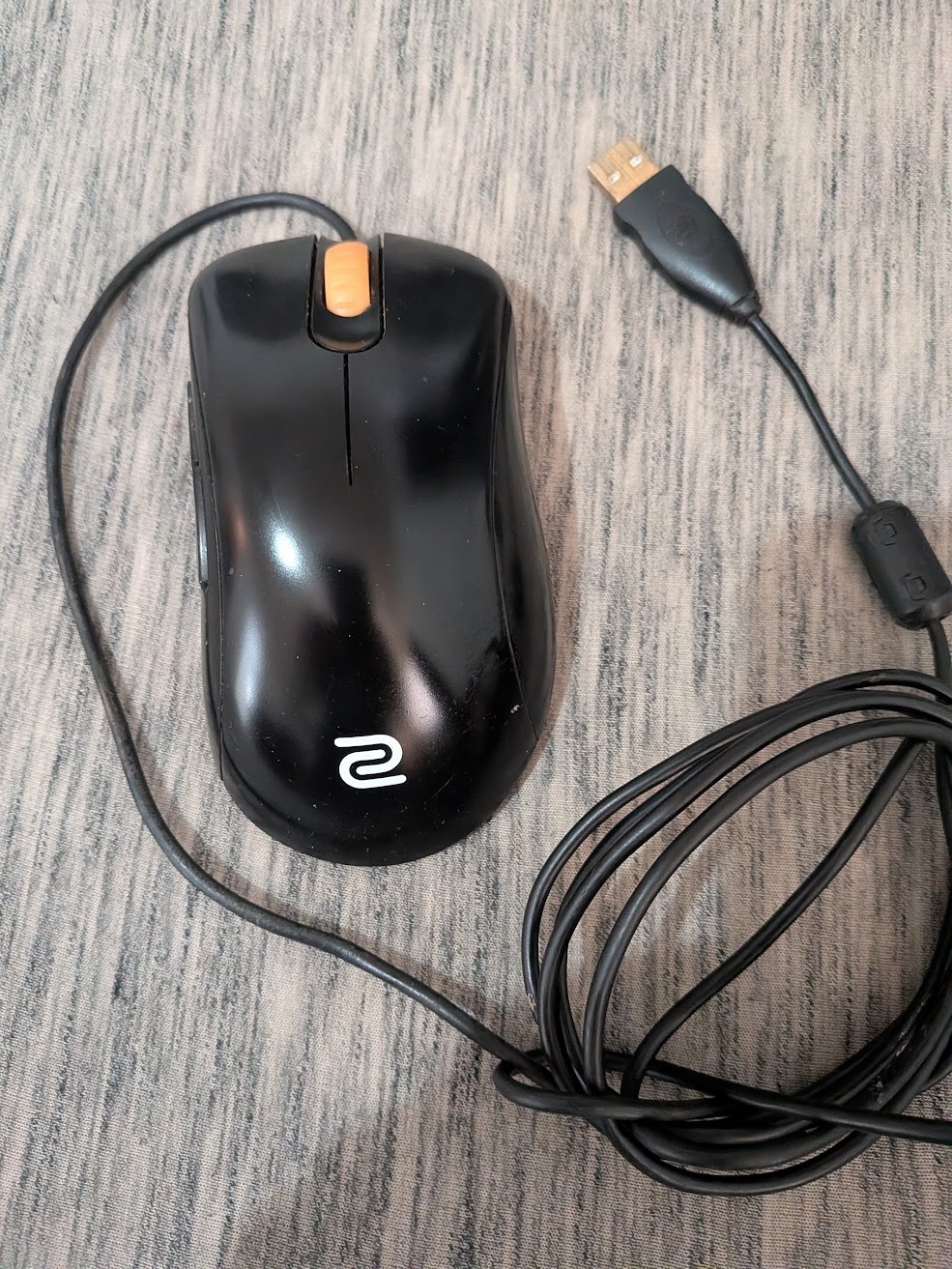 Pre-BenQ Vintage Zowie EC1-A Wired Optical Ergonomic Gaming Mouse  5 Buttons