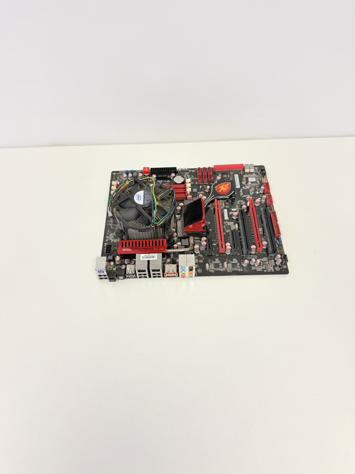 FOXCONN Flaming Blade GTI Mainboard + Intel Core i7 CPU 920 2.67GHz Tested