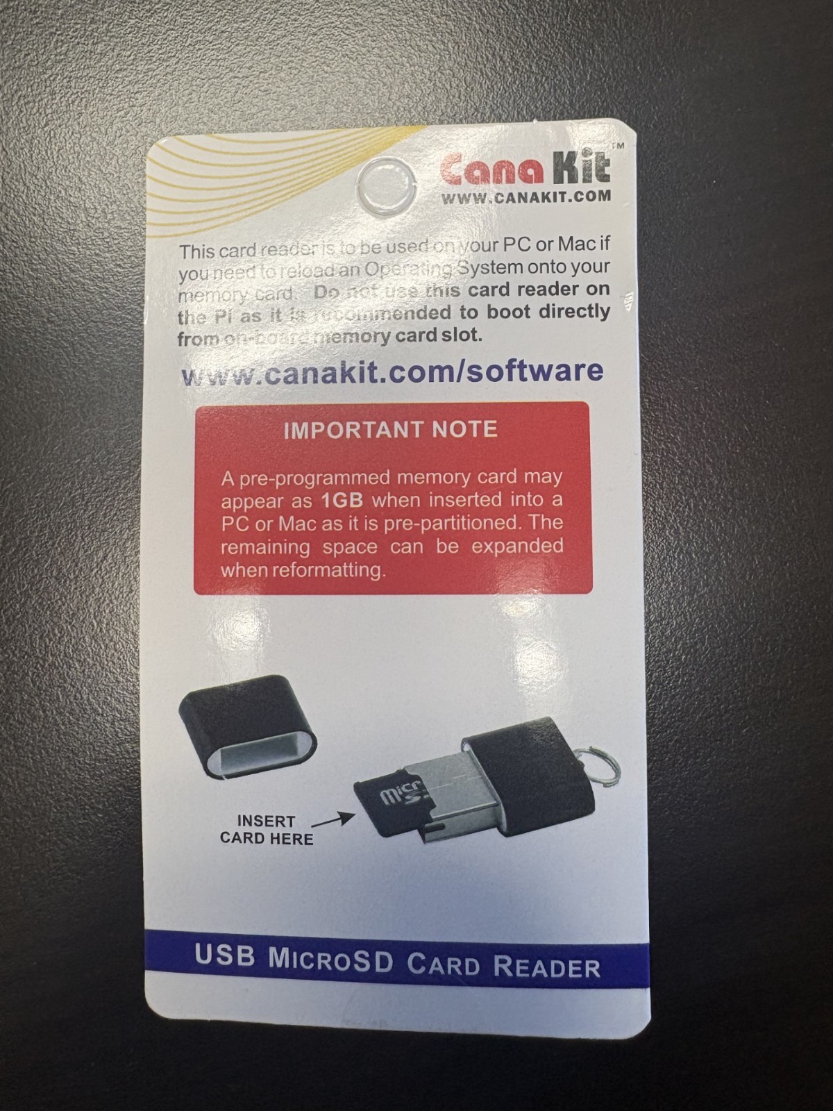 10pack CanaKit USB 2.0 MicroSD / TF Card Reader Adapter – High-Speed • Brand New