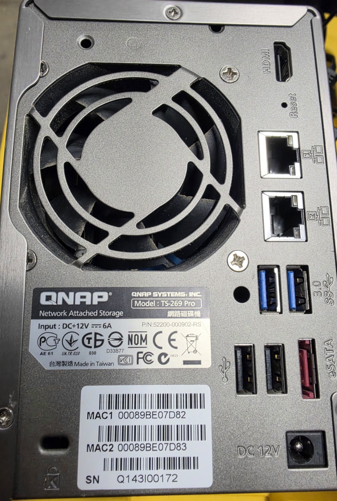 QNAP TS-269 PRO DUAL BAY NAS 4GB Ram Dual Ethernet Ports