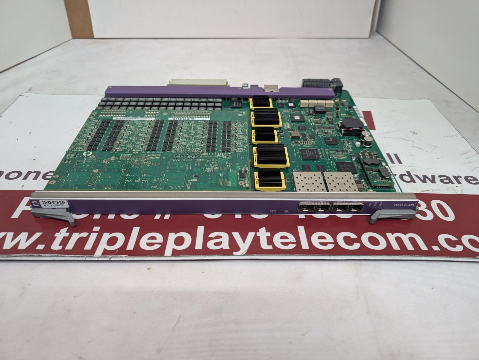 Calix 100-01908 VDSL2-48C Line Card  E7-2 BVL3A5FFTC