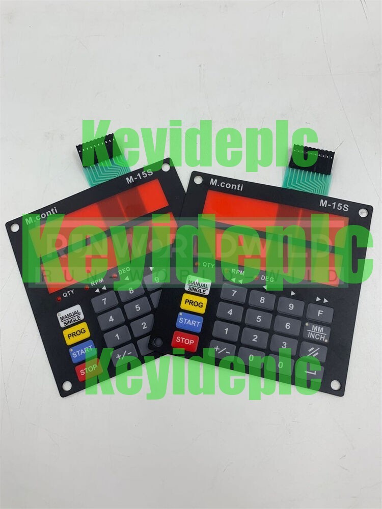QTY:1 NEW Membrane Keypad FIT FOR MIKRA M15S Controller M.cont Protective Film #