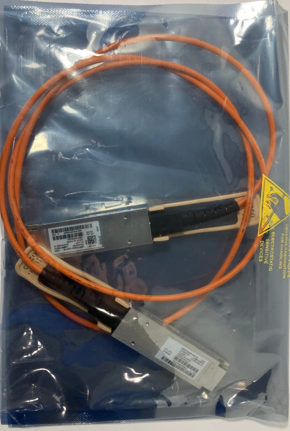 Cisco QSFP-H40G-AOC1M 1m 40GBASE QSFP+ Active Optical Cable 10-2925-03