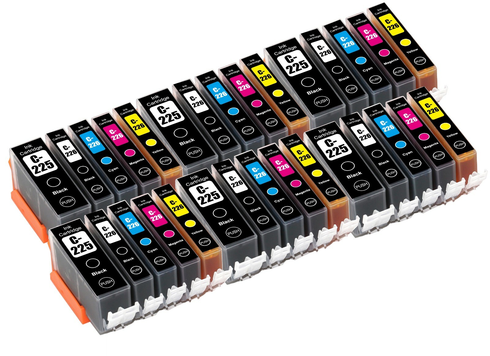 30PK PGI-225 CLI-226 Printer Ink Cartridges Set for Canon iP4820 iP4920 MX882