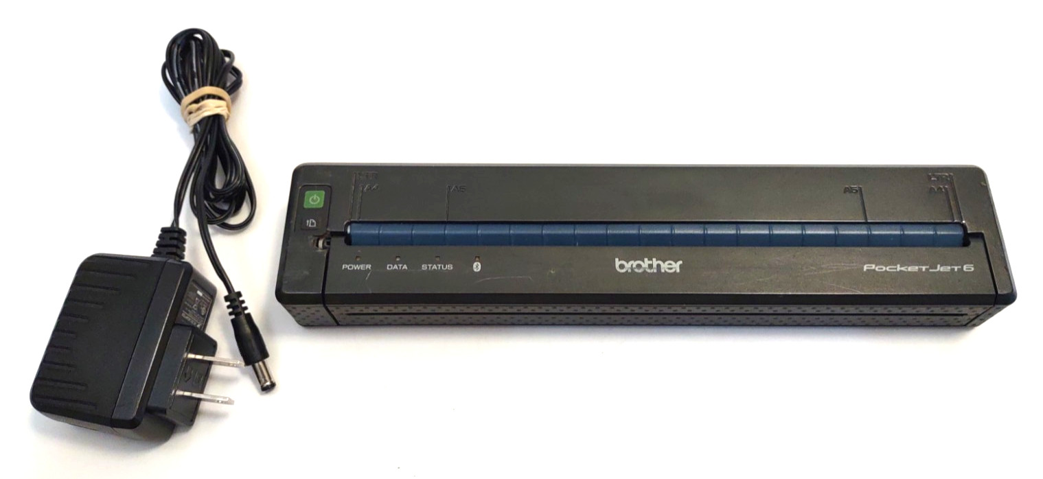Brother PJ-662 PocketJet 6 Thermal Printer PJ662 No Battery