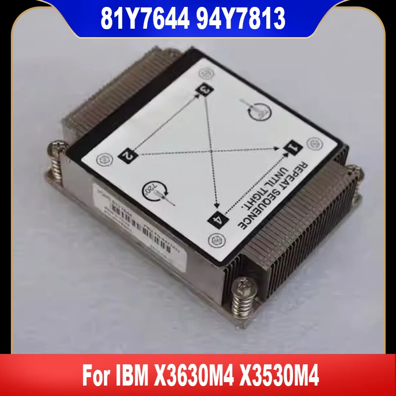 81Y7644 94Y7813 Original For IBM X3630M4 X3530M4 Server Heatsink Radiator