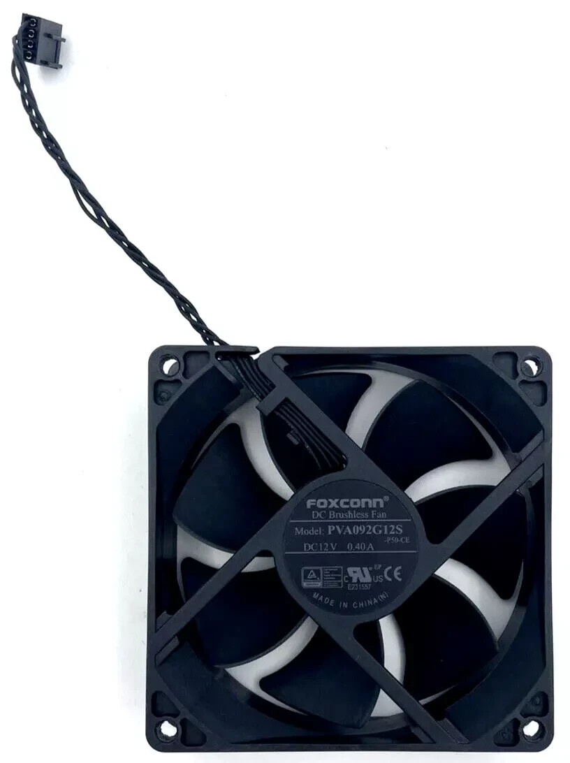 HP OMEN FOXCONN PVA092G12S 9CM DC12V 0.60A 4 Wire Cooling Fan CPU Chassis Fan