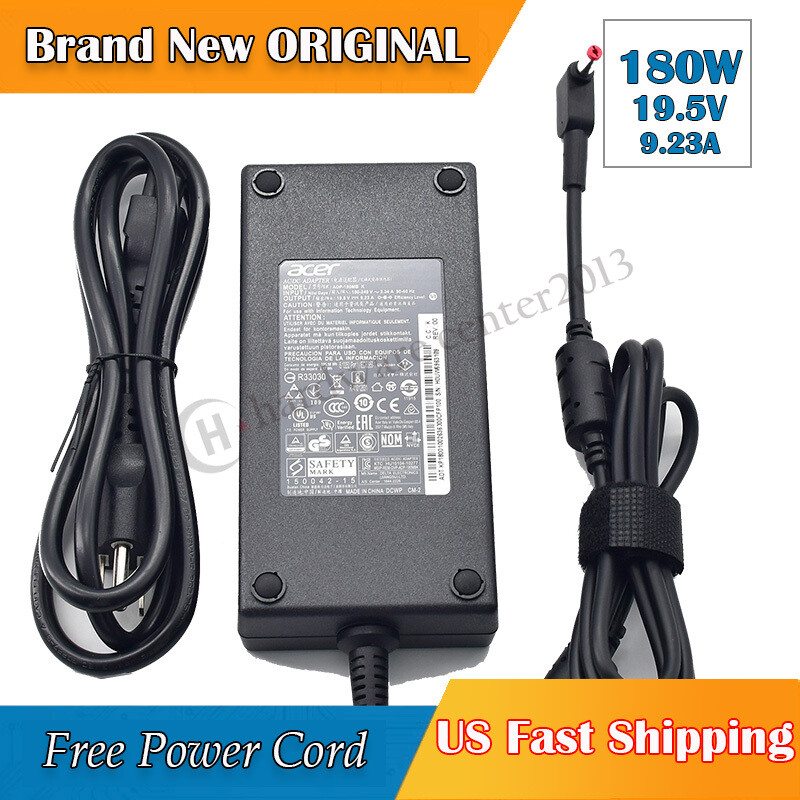 Original Acer ADP-180MB K Charger For Predator Helios 300 G3-571 G3-572 PH315-5