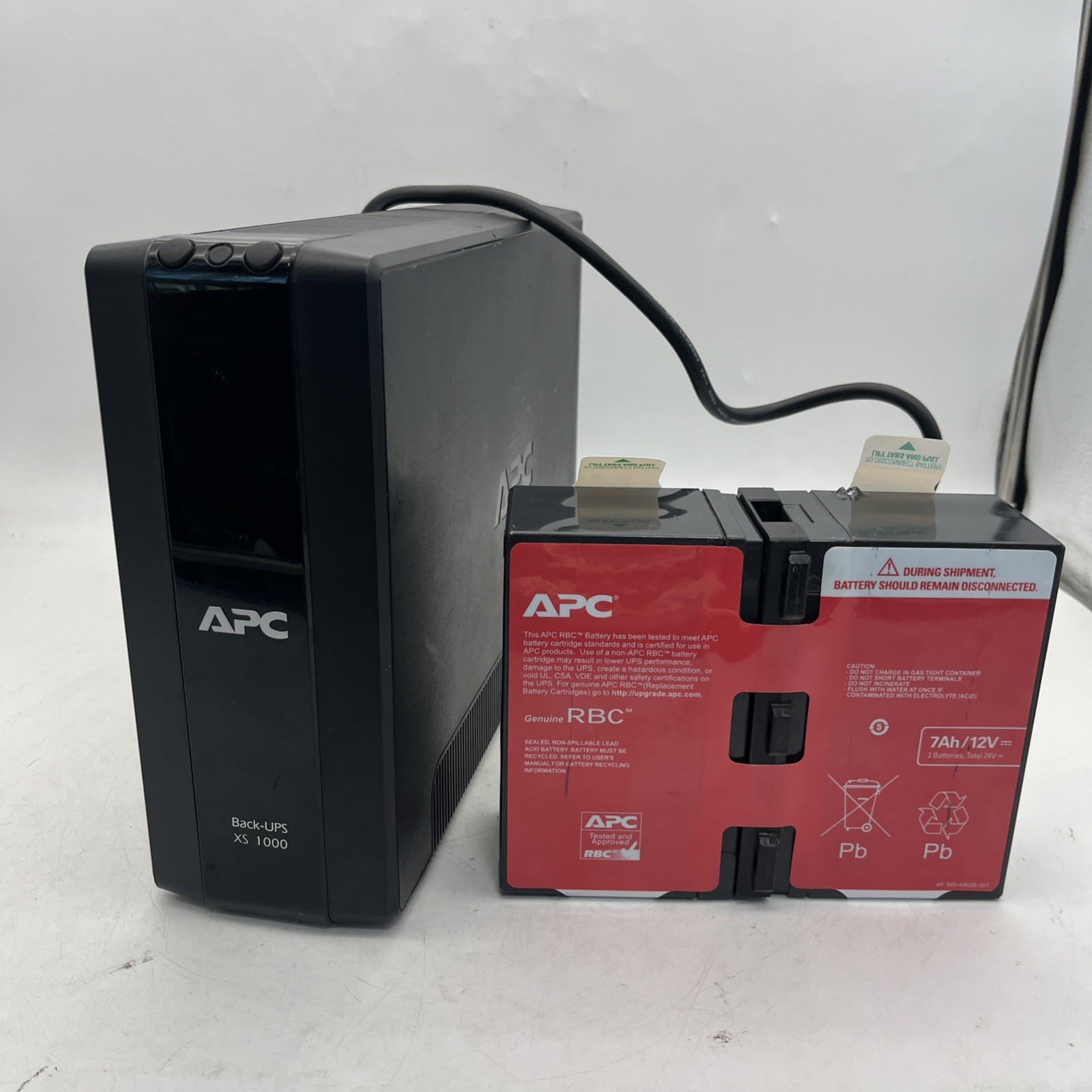 APC Back-UPS XS 1000 Backup  WITH BATTERY