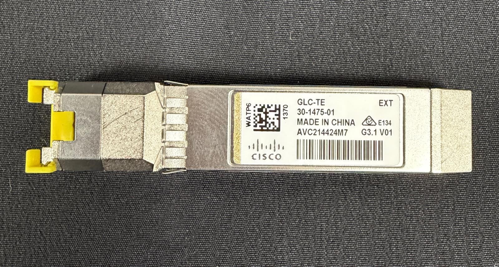 Lot of 16 Cisco GLC-SX-MM-RGD 1000BASE-SX Industrial Fiber SFP 30-1475-01