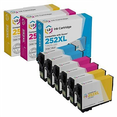 LD Replacement Replacements for Epson T252XL 6pk: T252XL220 T252XL320 T252XL420