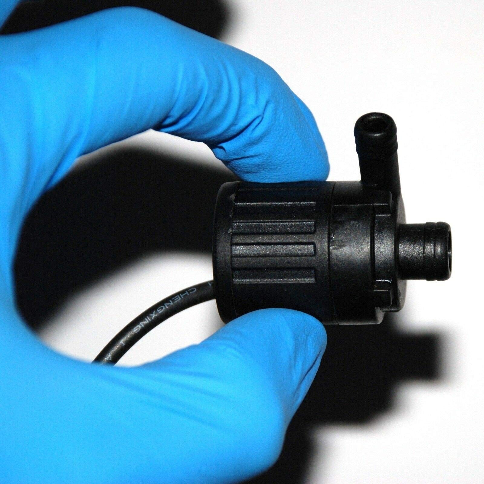 Brushless 12V Mini Water Pump 6-15V DC, 0.5-4W, Silent Ceramic (High Temp (PP...