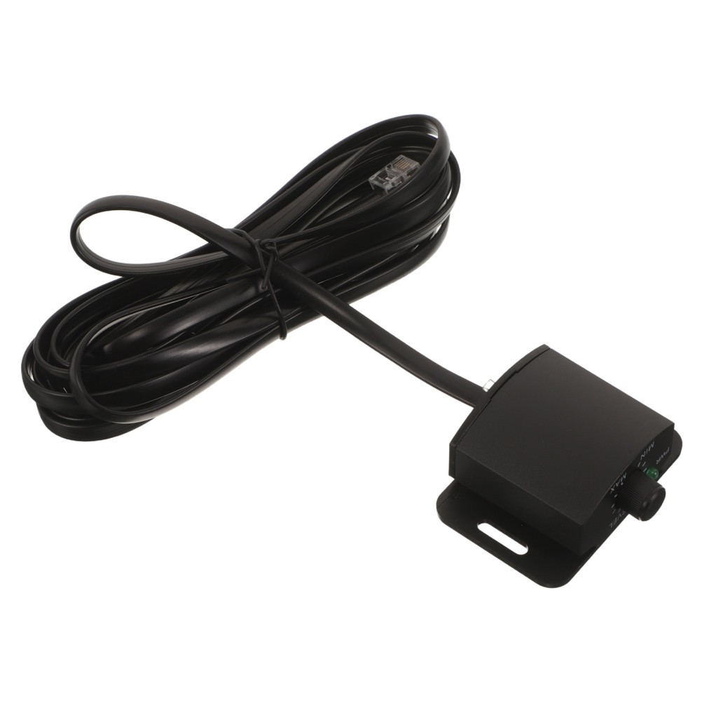 Black Alloy Car Amplifier Bass Knob Precise Durable Volume Control