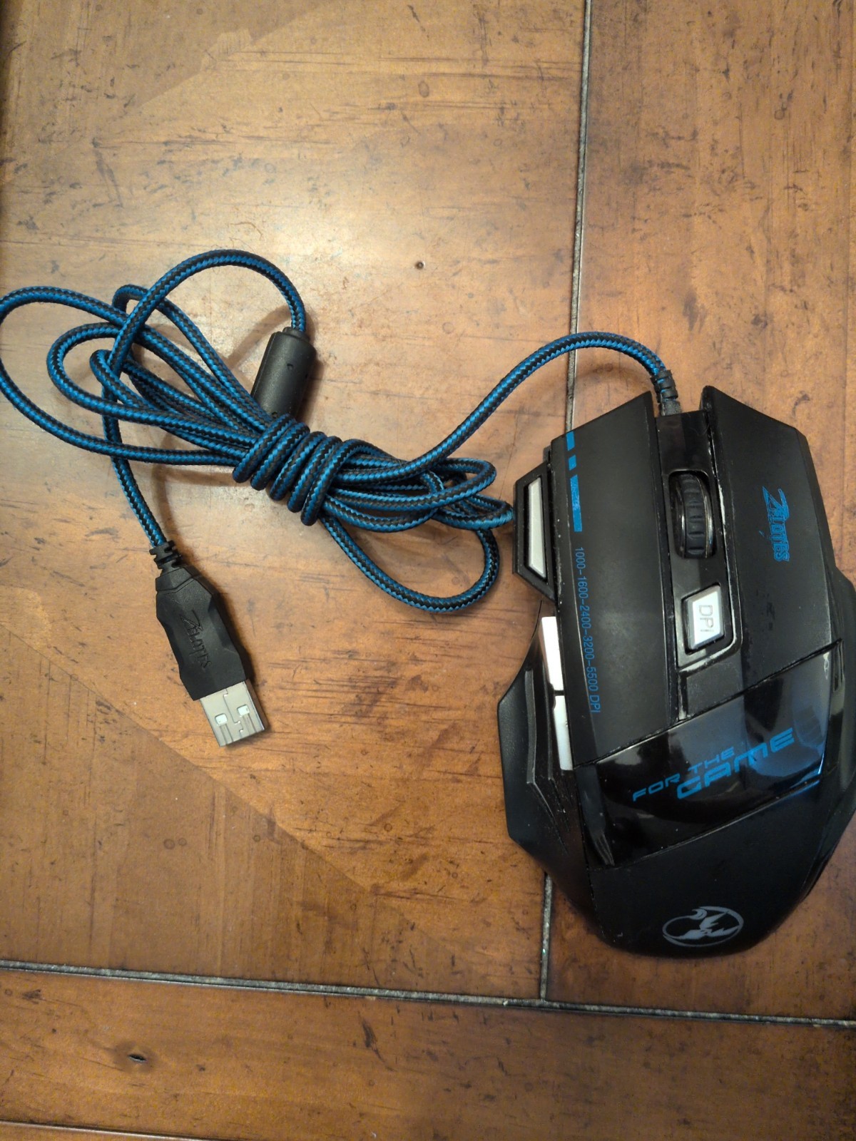 ZELOTES T-80 BIG MAC USB Wired Gaming Mouse Multi Color LED Optical 7 Button B14