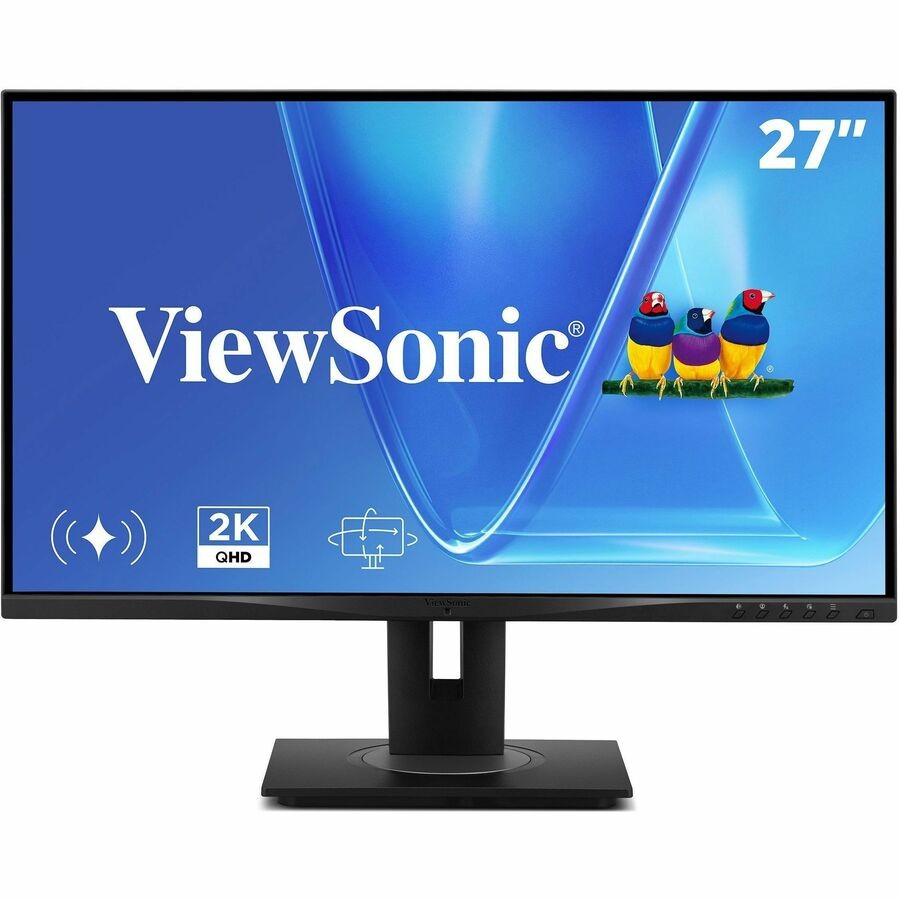 ViewSonic VG2748A-2K 27 Inch 1440p Monitor, IPS with Ambient Light Sensor and