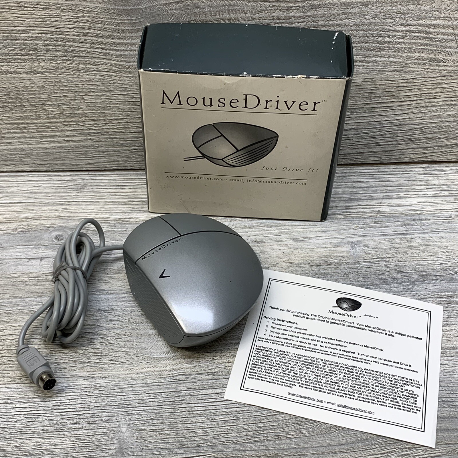 The Original "Mouse Driver" Computer Mouse shaped like a Golf Driver Club Head