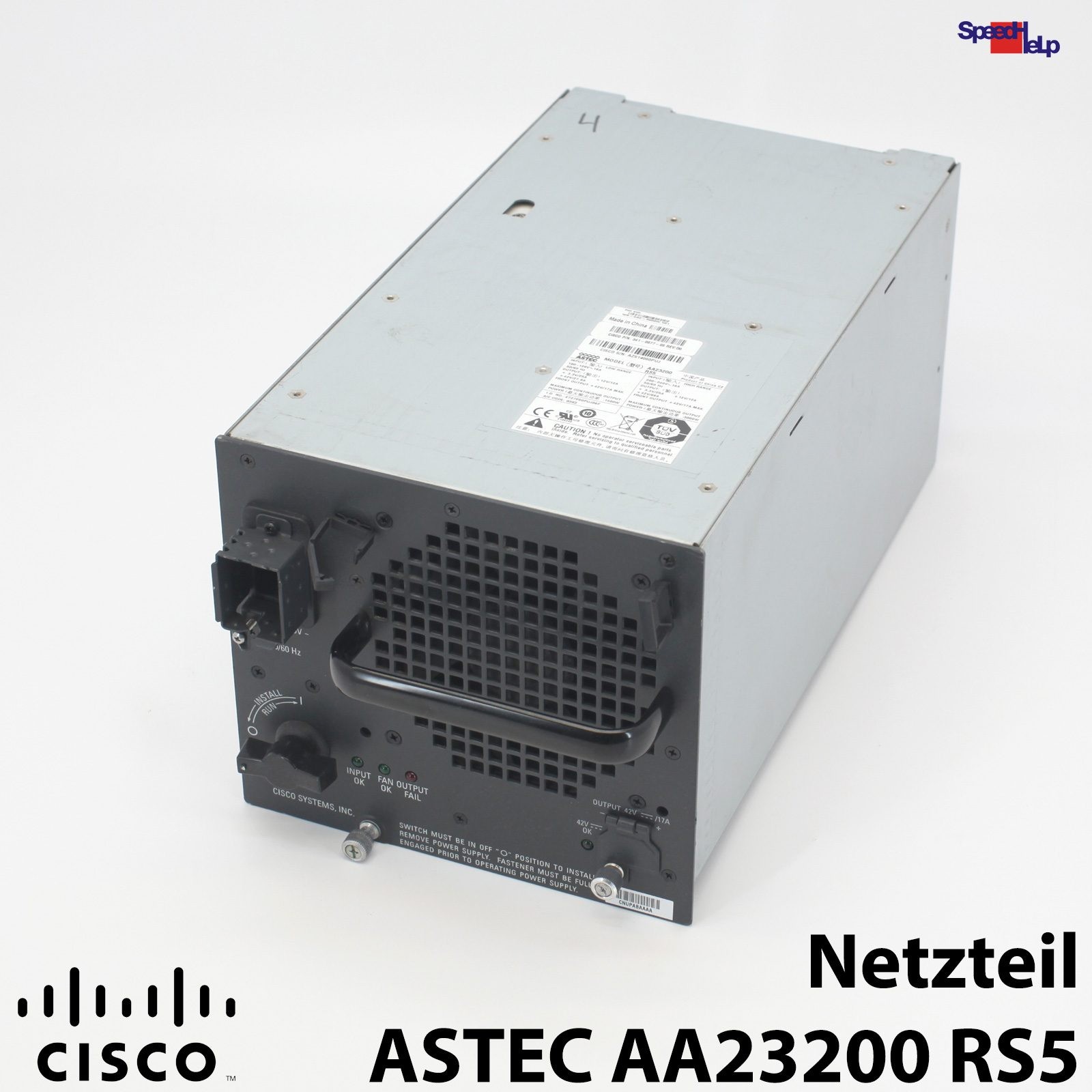 ASTEC AA23200 RS5 PSU Power Supply 3000W CISCO Catalyst P/N 341-0077-05