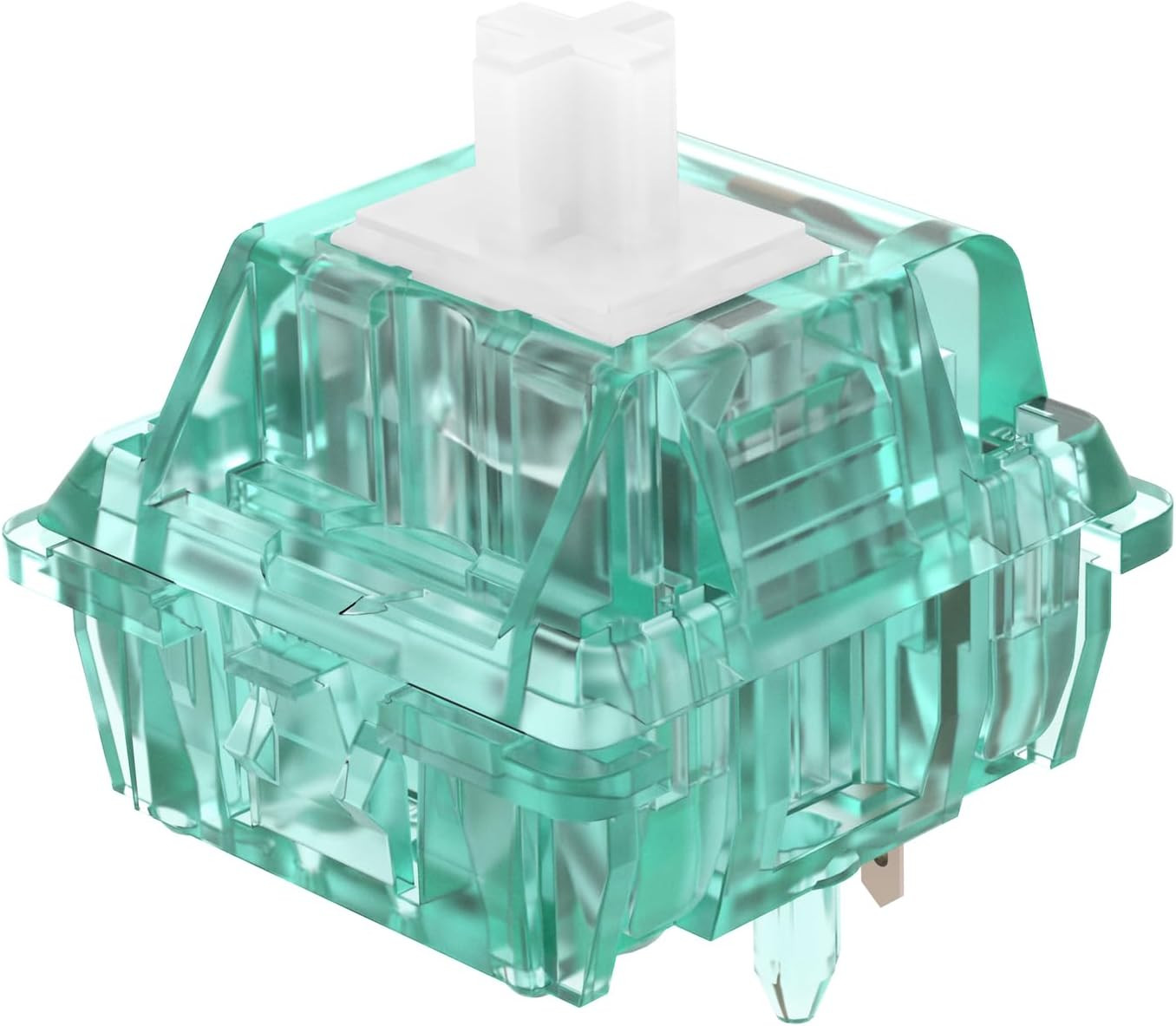 DUROCK Silent Shrimp Switches, Silent T1 Tactile Switches 67G, 5 Pins Pre-Lubed