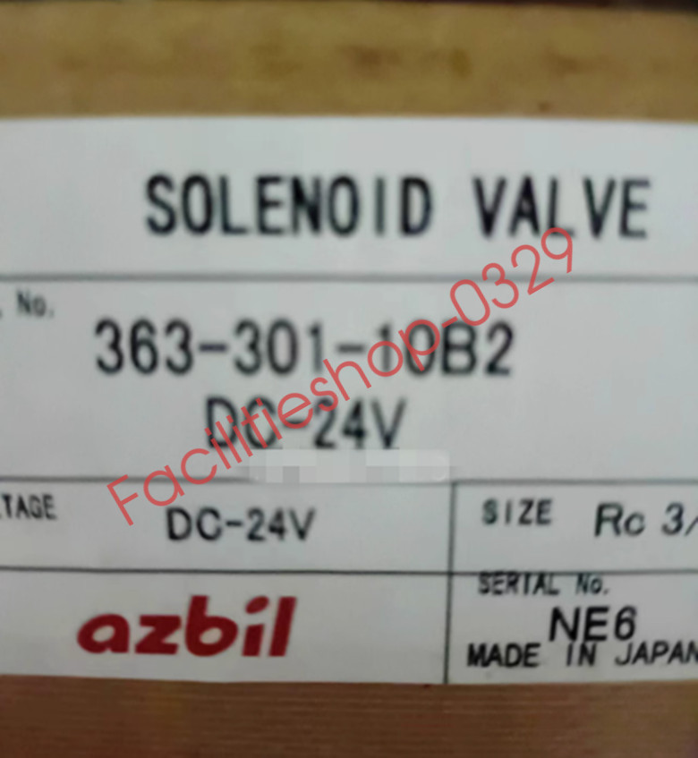 1pcs NEW Azbil.TACO high-speed sheet punching solenoid valve 363-301-10B2 24V
