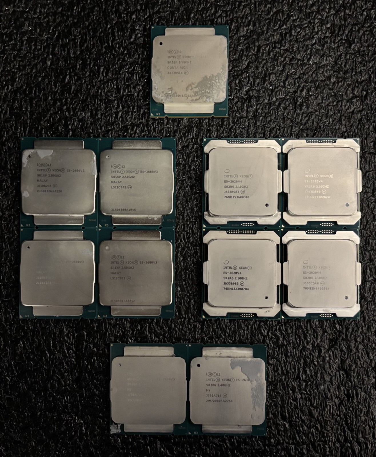 LOT OF 11 | Mixed Intel CPUs (Read Description)