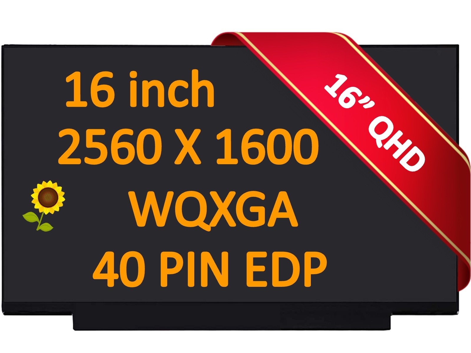 NE160QDM-NY6 16 inch 16:10 40Pin EDP Matrix LCD Screen QHD 2560X1600