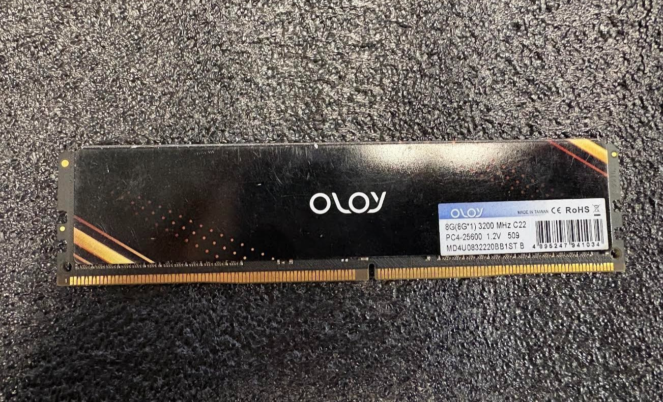 OLOY  DDR4 8GB (2x8GB) DDR4 3200MHz-- Desktop Memory