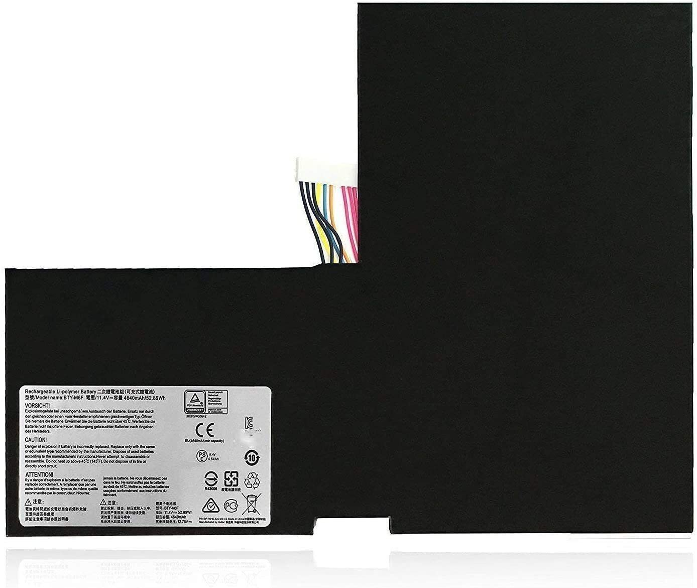 New Original BTY-M6F Battery for MSI GS60 2QC 2QE 2PC 2PE 2PL 6QC PX60 6QE 2QD