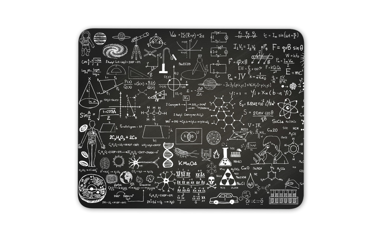Cool Science Mouse Mat Pad - Biology Chemistry Teacher Gift PC Computer #8709