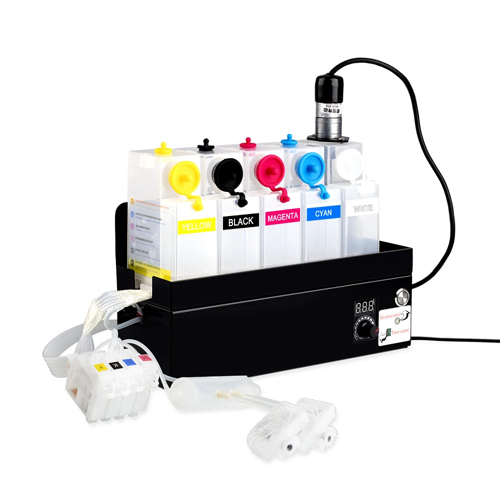5Color DTF White Ink Circulator and Stirrer System Shaker for Epson R3000 Et8550