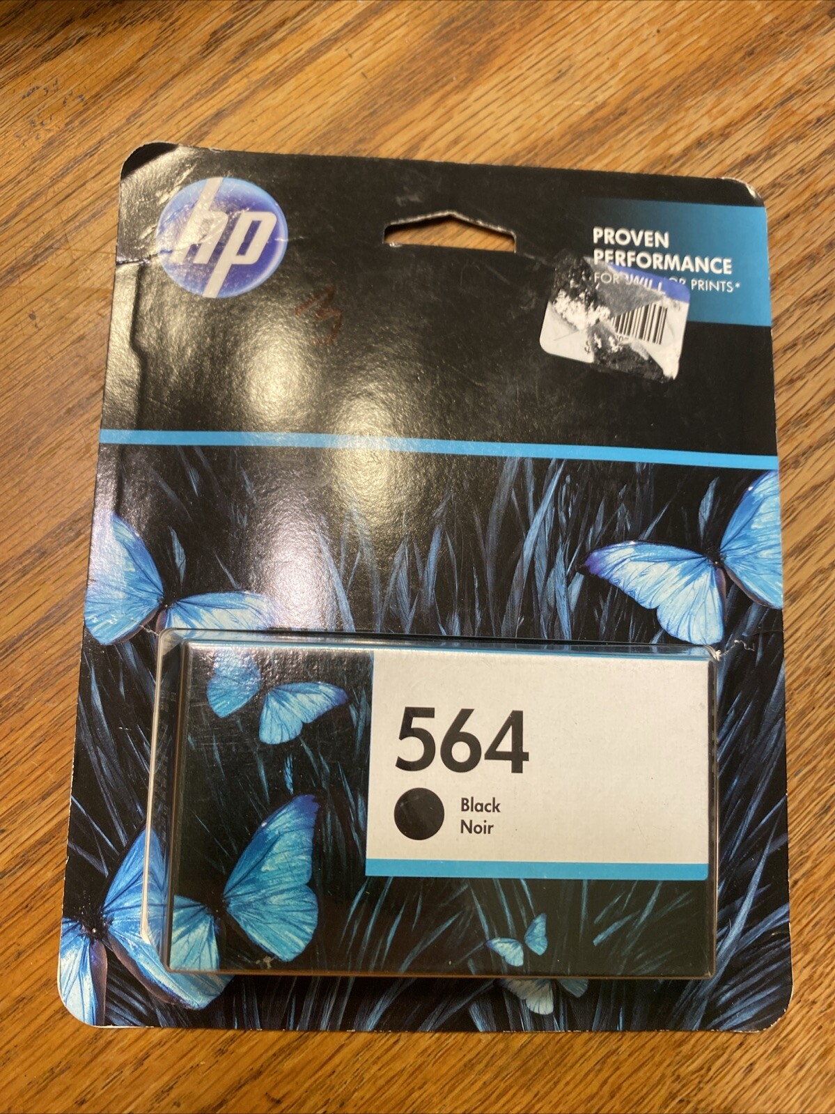 New Genuine HP 564 (CB316WN#140) Standard Yield Black Ink Cartridge - 08/2022