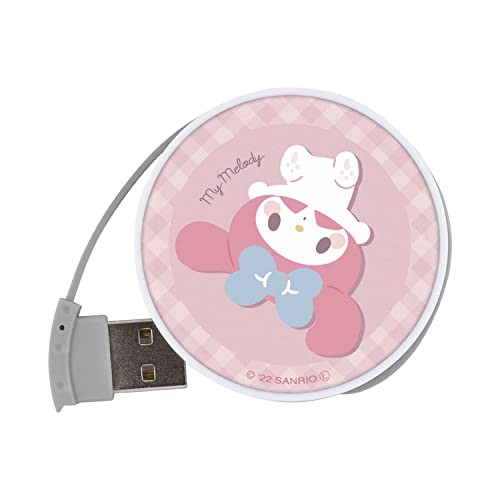 Gourmandise Sanrio Characters Round USB Hub My Melody SANG-246MM