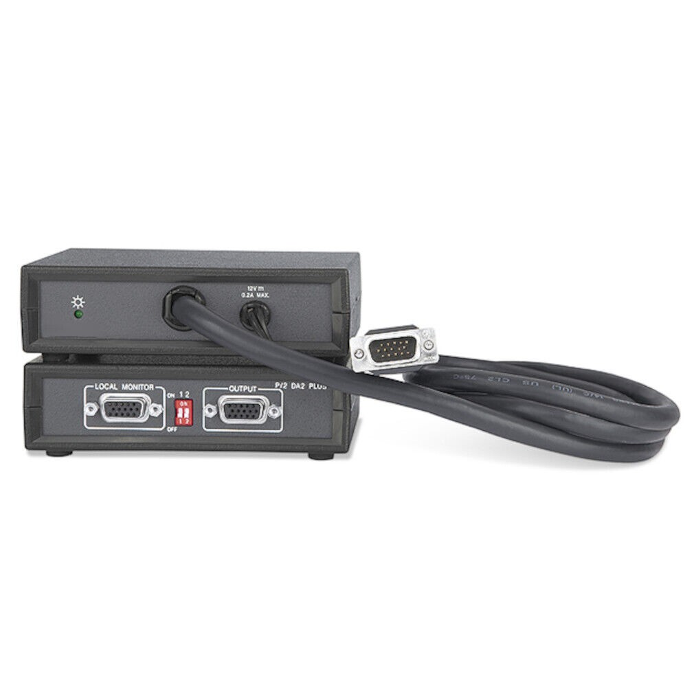 Extron 60-046-03 P/2 DA2 PLUS Two Output VGA Distribution Amplifier