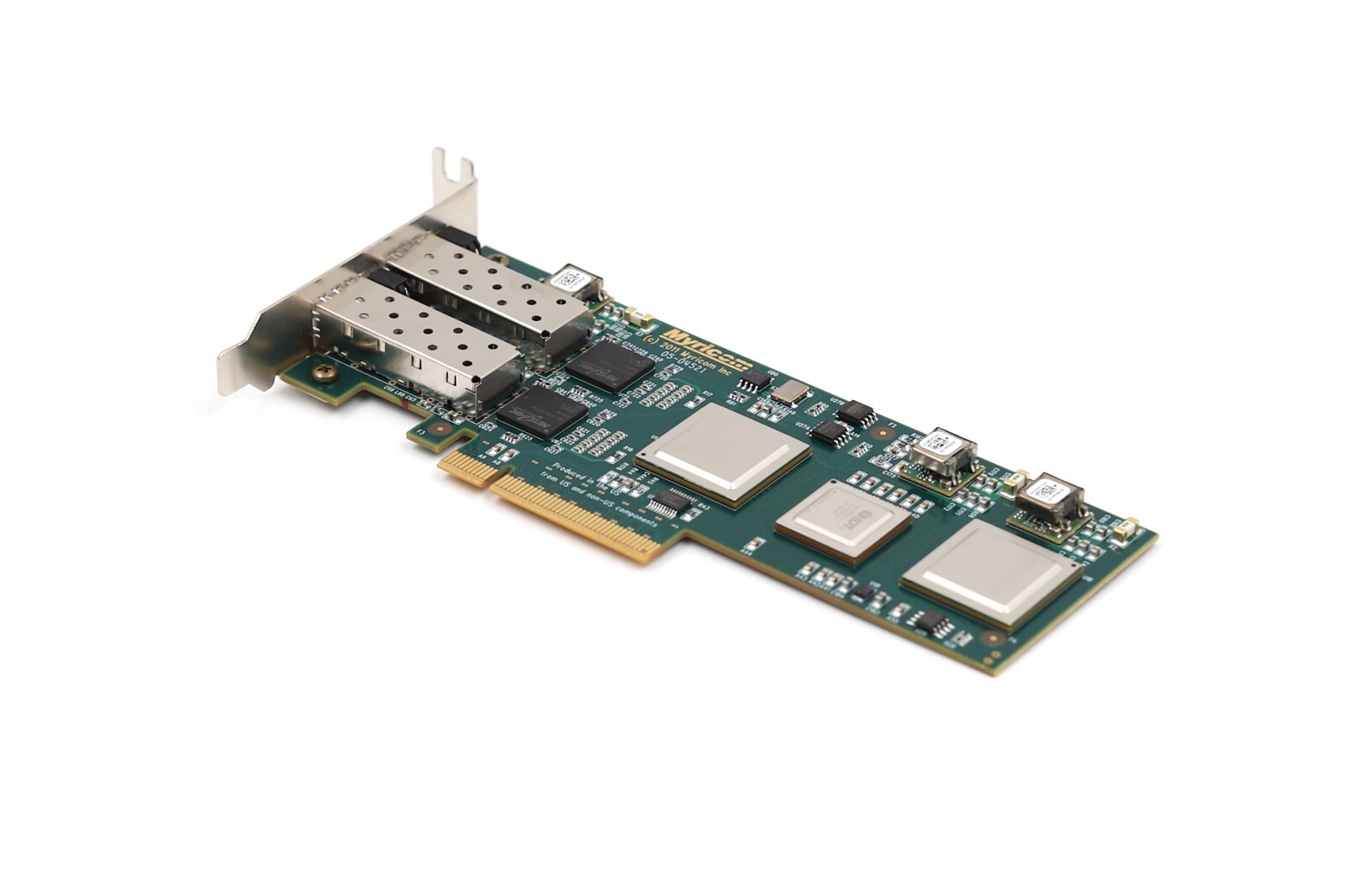 Myricom Dual-Port 10GbE SFP Ethernet Network Card P/N: 10G-PCIE2-8B2-2S Tested