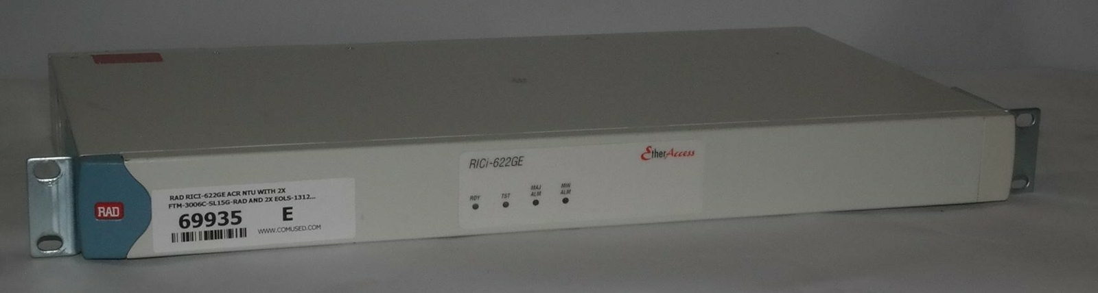 RAD RICI-622GE ACR NTU WITH 2X FTM-3006C-SL15G-RAD AND 2X EOLS-1312-10D-RAD