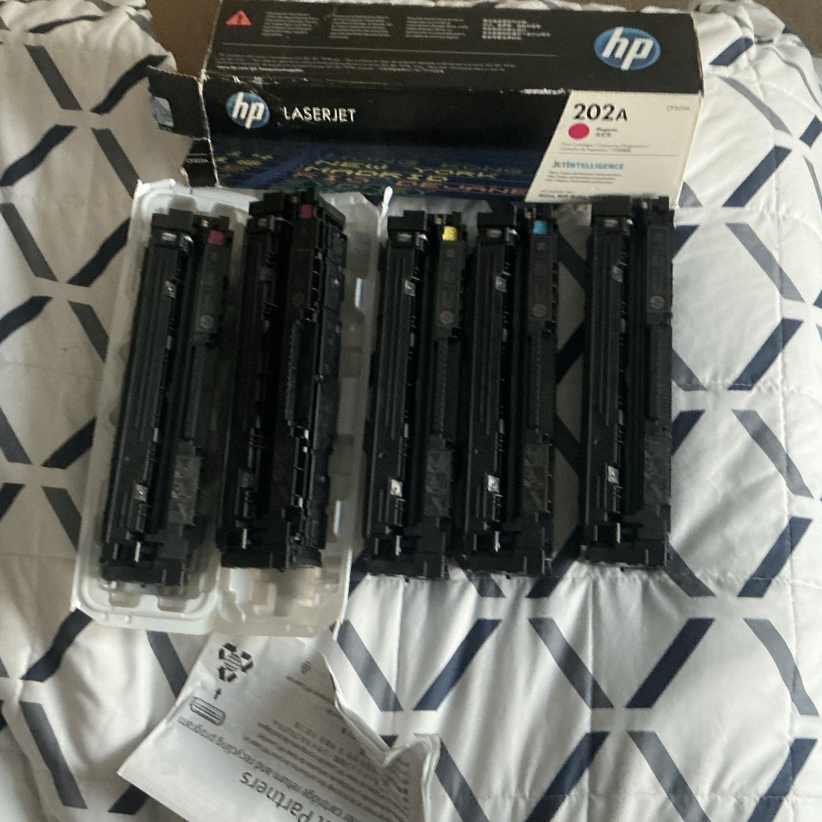 HP Genuine Cartridges for  202A CF503A all colors Laser Toner for M254 M280 M281