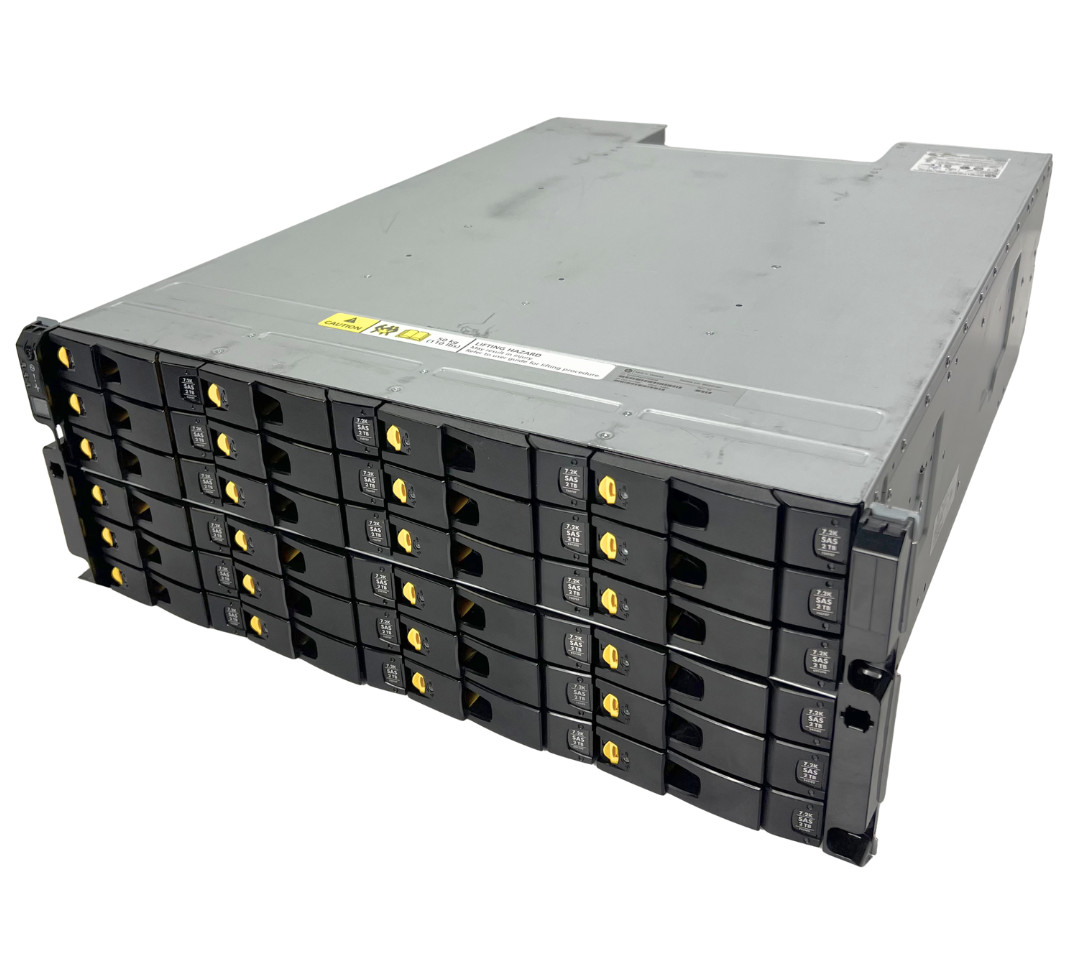 HP HPE 3PAR M6720 23x 2TB HDD QR491A Expansion Array JBOD 24 x 3.5'' QR491-63001